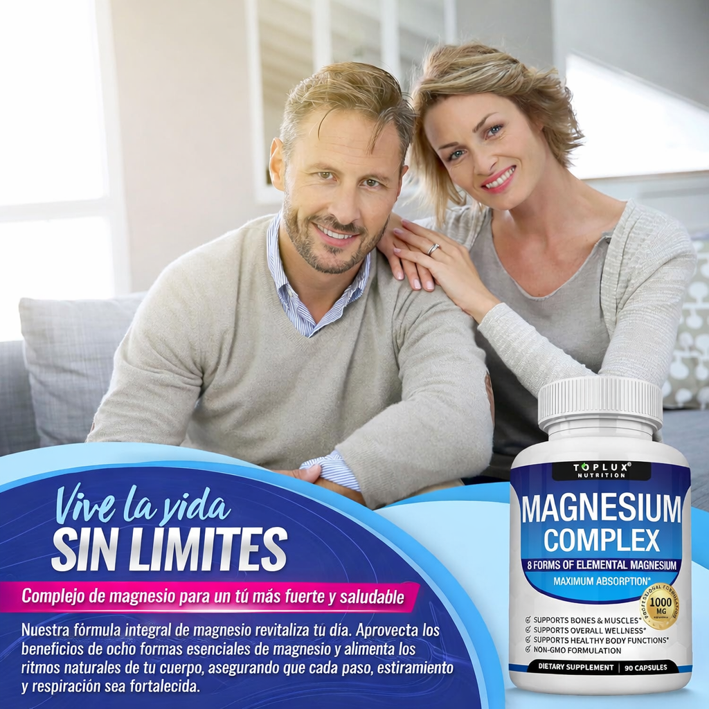 Magnesio Vital Complex - Recuperación de energía