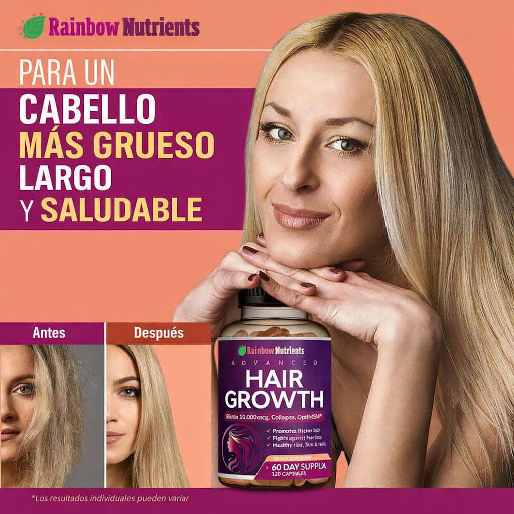 Hair Growth - Renueva y Fortalece Tu Cabello