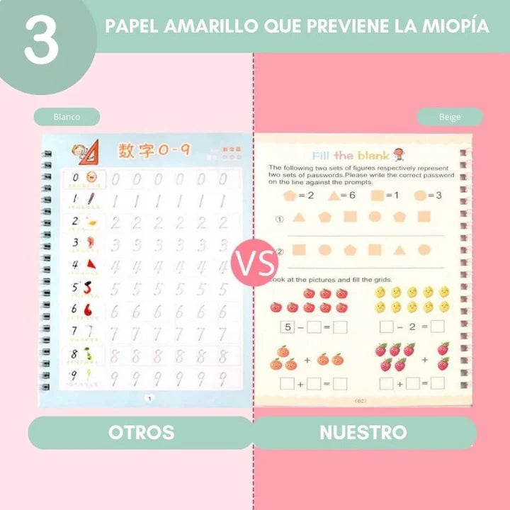Cuadernos Mágicos 4x1 Sank Viral TikTok