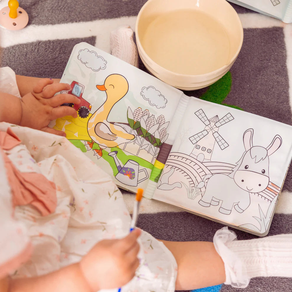 1 PACK DE 3 LIBROS MÁGICOS PARA PINTAR CON AGUA PARA NIÑOS