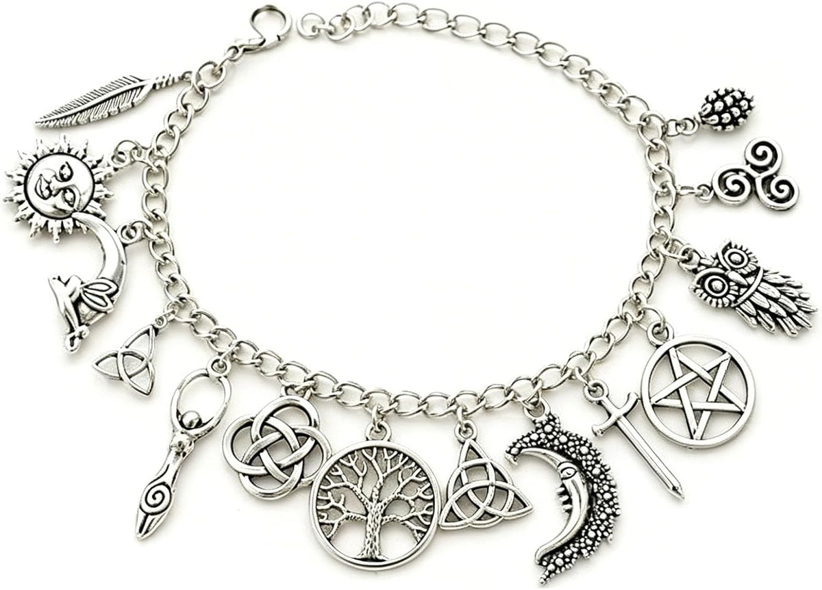 Pulsera Protectora de Dijes Mística