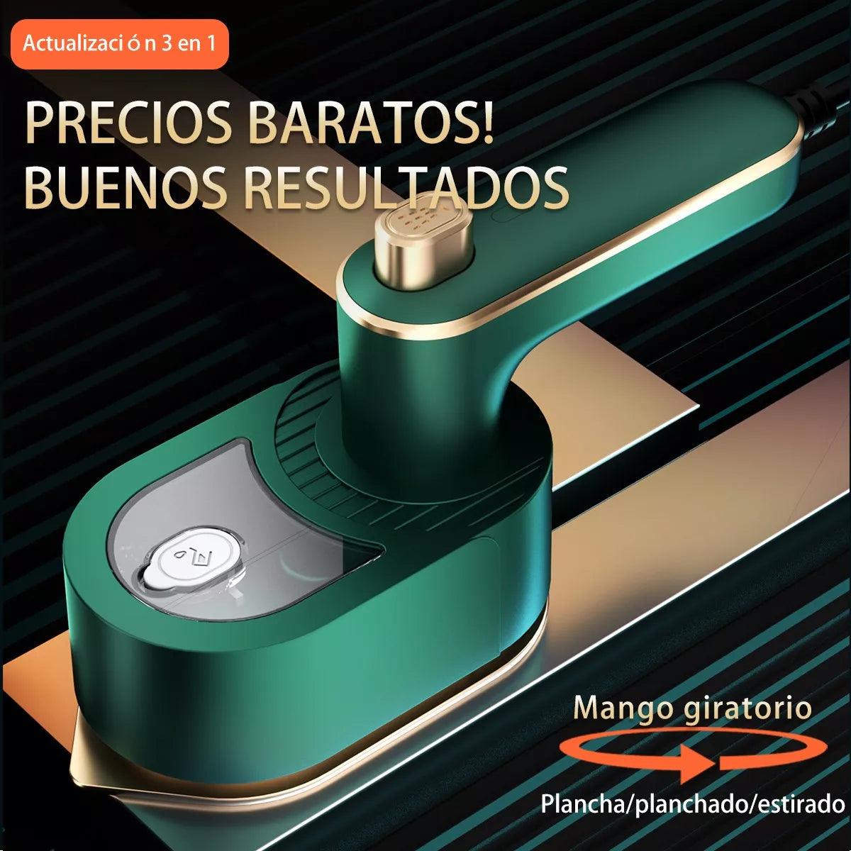 Plancha de Vapor Portátil