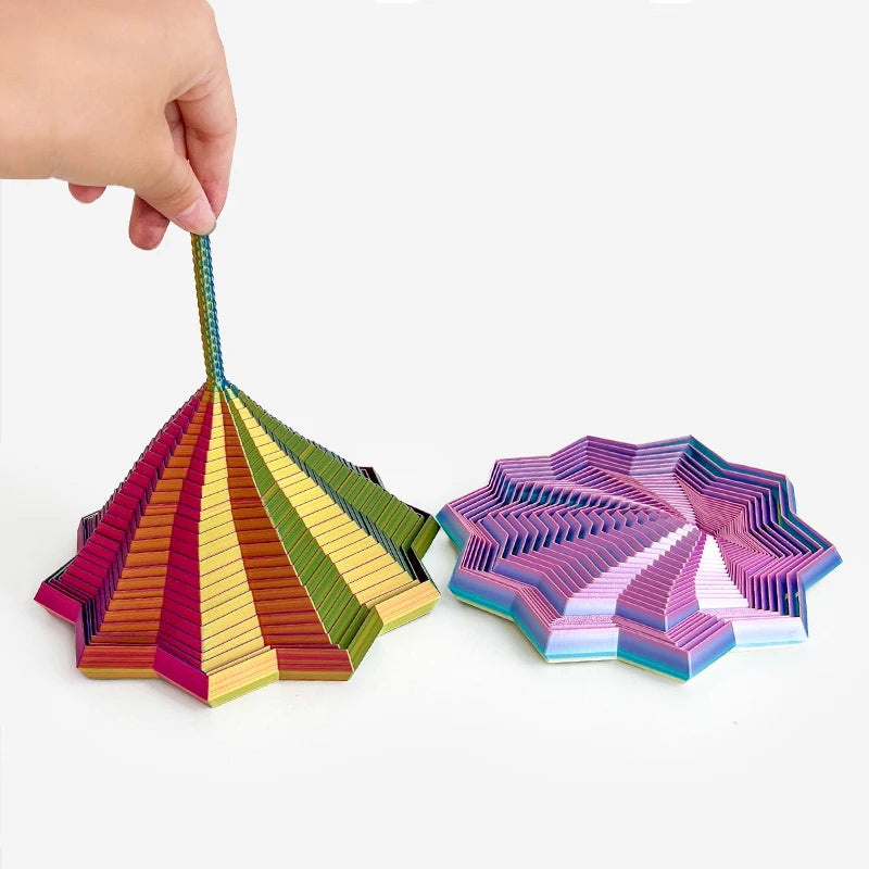Estrella sensorial expandida impresa en 3D