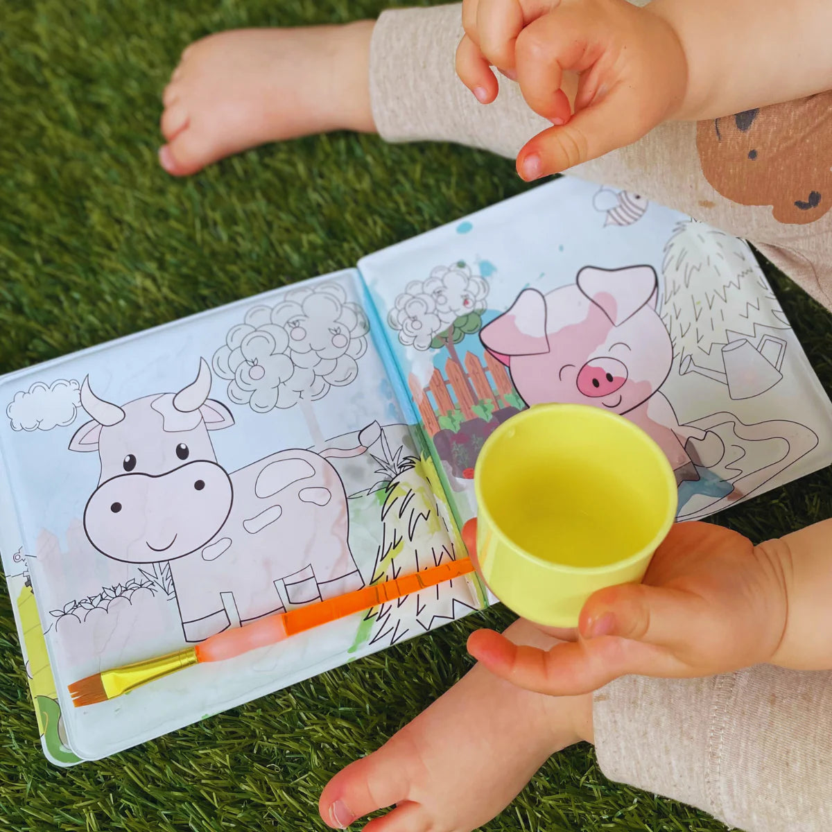 1 PACK DE 3 LIBROS MÁGICOS PARA PINTAR CON AGUA PARA NIÑOS