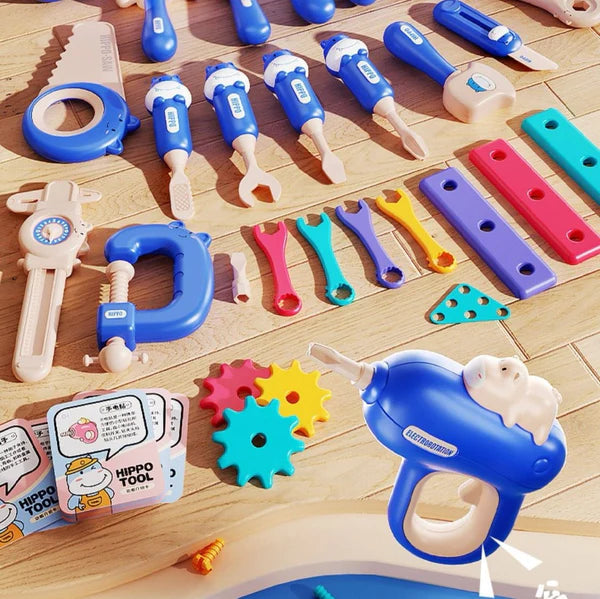 KidBuilder™ Set de Herramientas Montessori (92 Piezas) Viral Tiktok