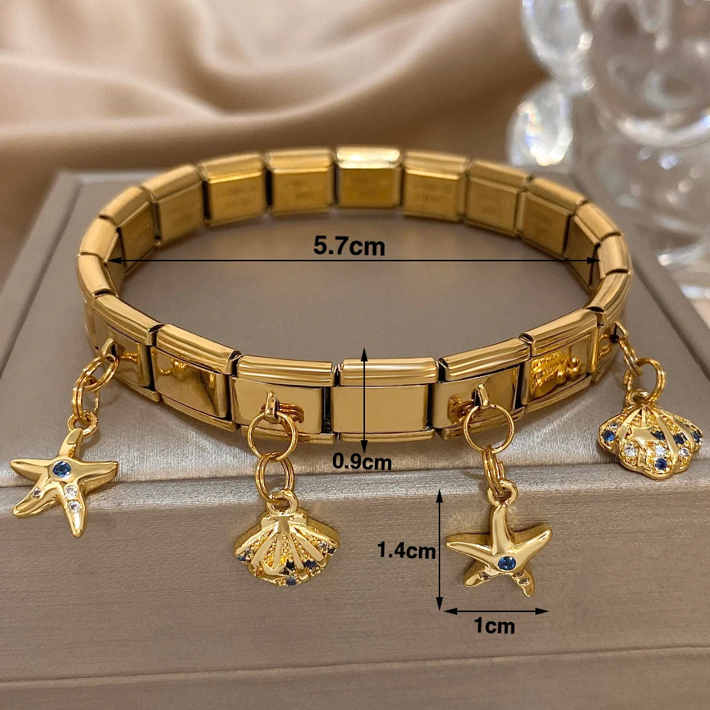 Pulsera Marina Elegante de Acero