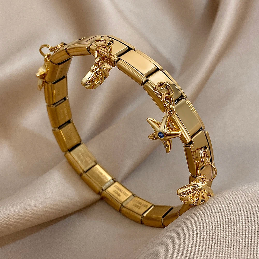 Pulsera Marina Elegante de Acero