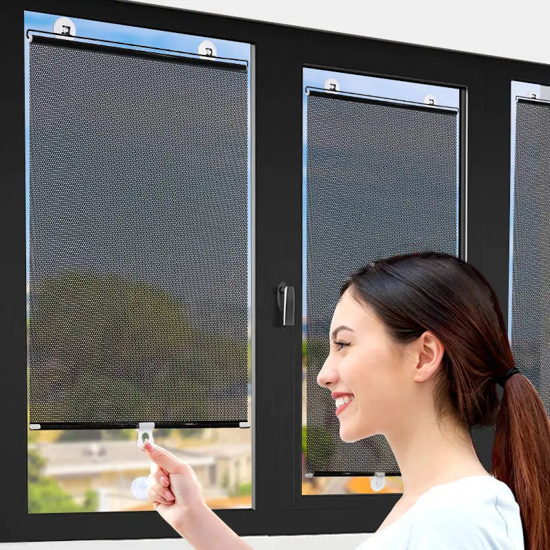 Persianas de ventosa resistentes para ventanas (45 x 125 cm)