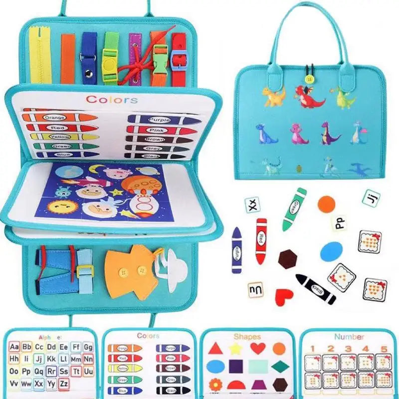 Tablero de actividades Montessori TibaToes™