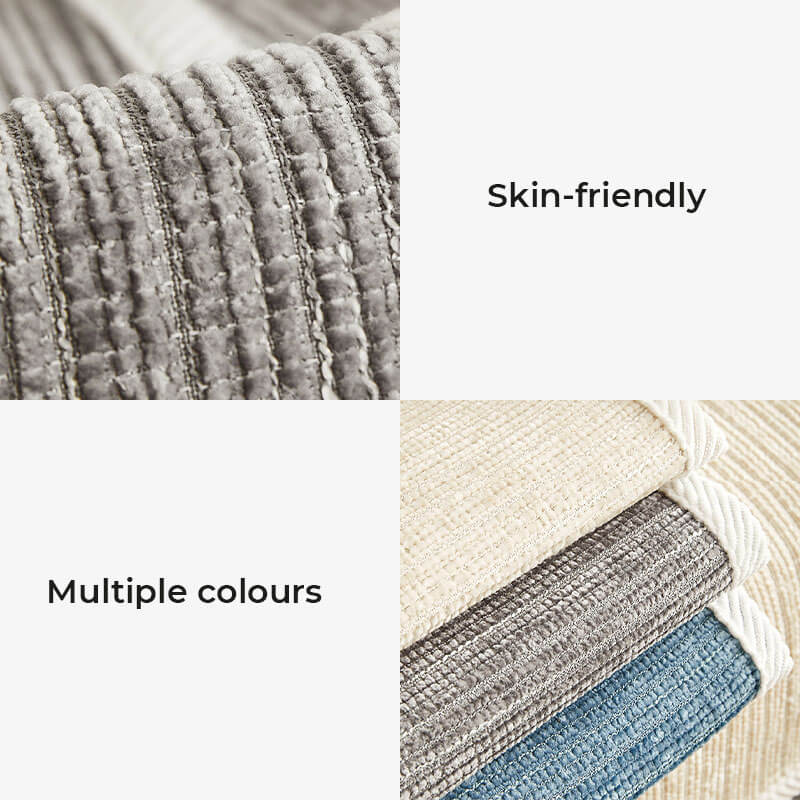 Cubierta de sofá de chenille de rayas simple 70*70 en (1 PC) Viral Tiktok