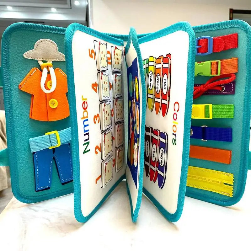 Tablero de actividades Montessori TibaToes™