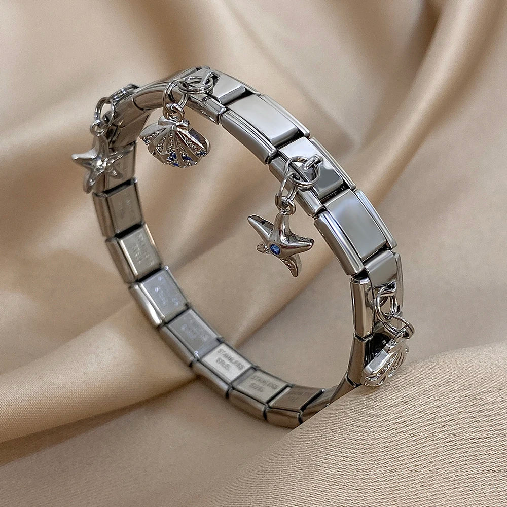 Pulsera Marina Elegante de Acero