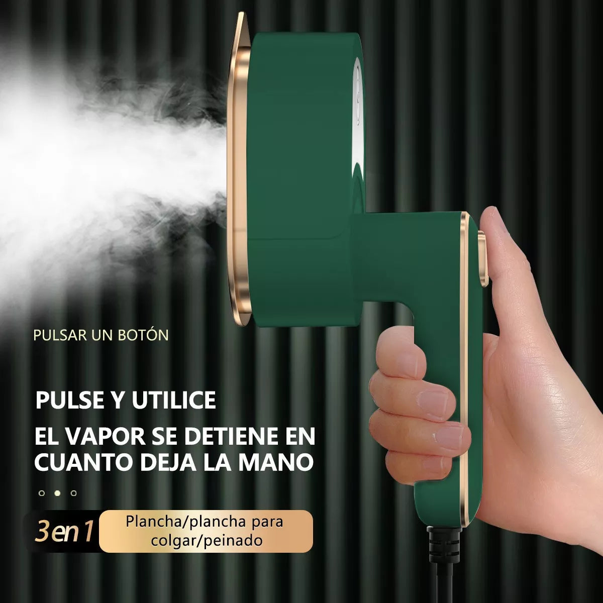 Plancha de Vapor Portátil